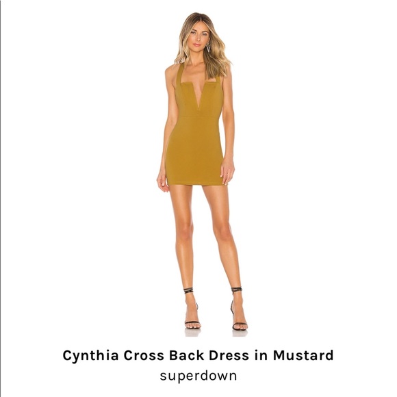 superdown Cynthia Cross Back Dress - Picture 1 of 4